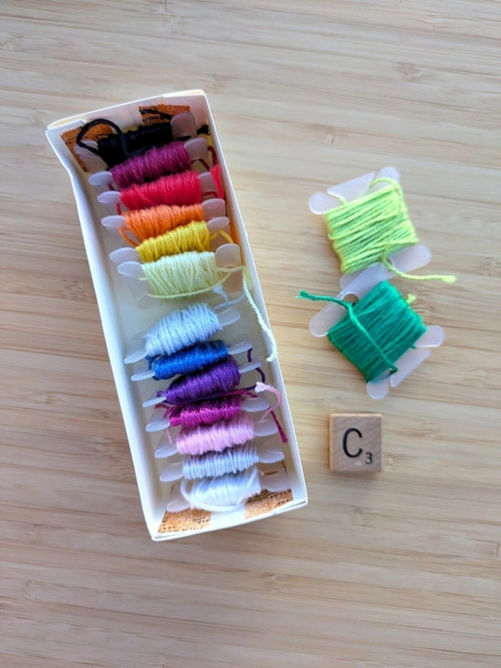 Rescued Threads - Embroidery Thread Project Box - Picture 4 of 6